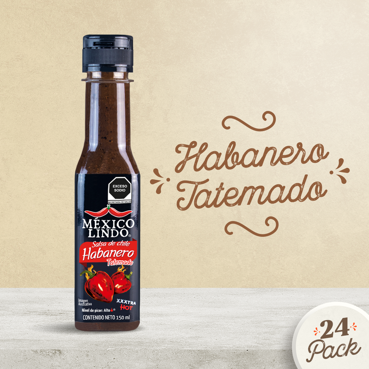 México Lindo Salsa Habanero Tatemado